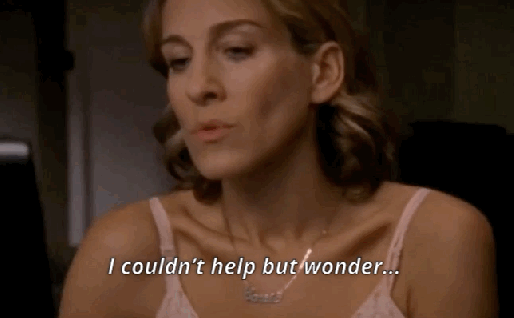 carrie bradshaw GIF