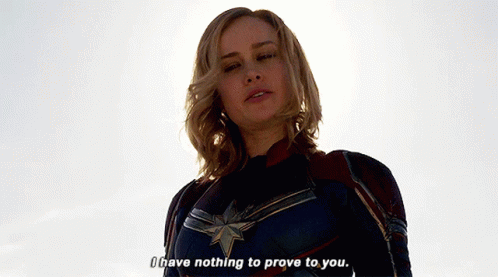 i have nothing to prove