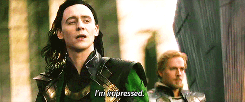 I'm impressed
