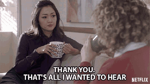 thats all i wanted to hear